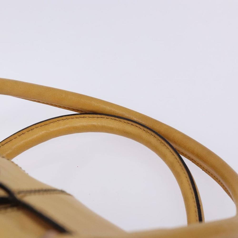 GUCCI Hand Bag Leather Beige 124245 Auth 131725 - Picture 8 of 16